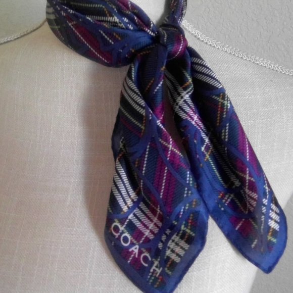 Silk Coach Scarf - Gorgeous! - Picture 1 of 5